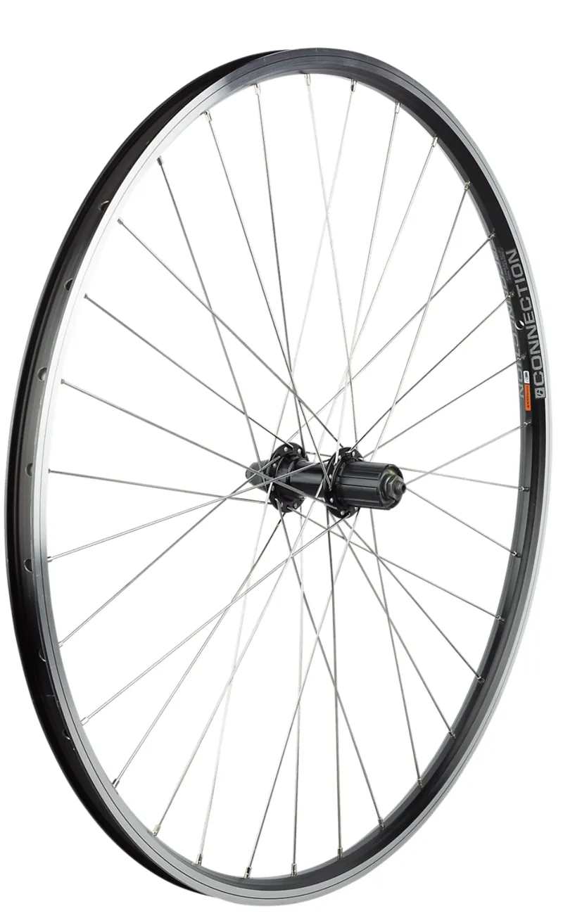 Bontrager Connection Road Wheel Wheel QR 700c Clincher Aluminium Black-1